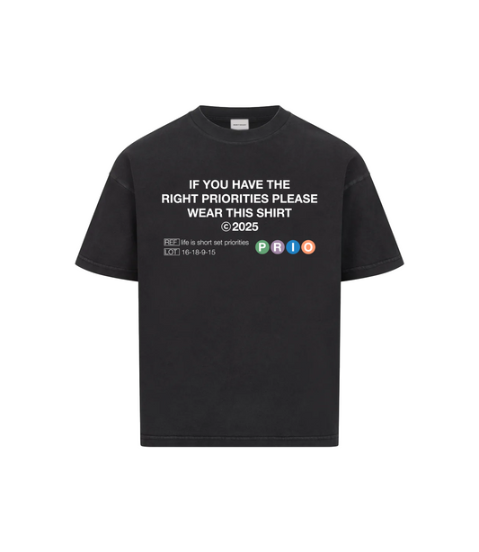 PRIORI-TEE 2 Black